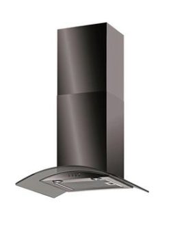 Baumatic Bt6.3Bgl 60 Cm Chimney Hood - Black